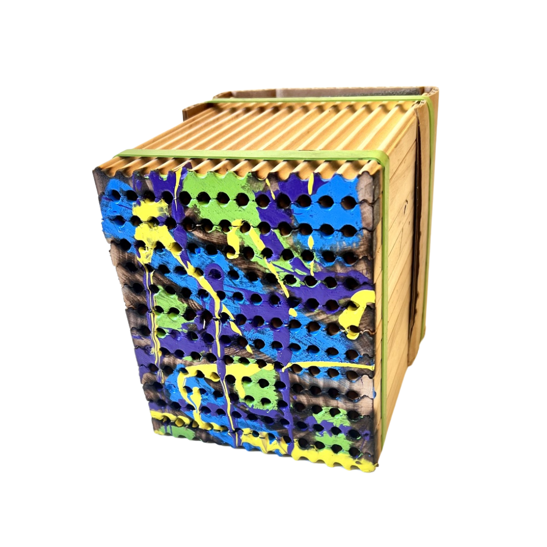 Color-Enhanced Wood Trays for Summer Leaf Bees - 6mm