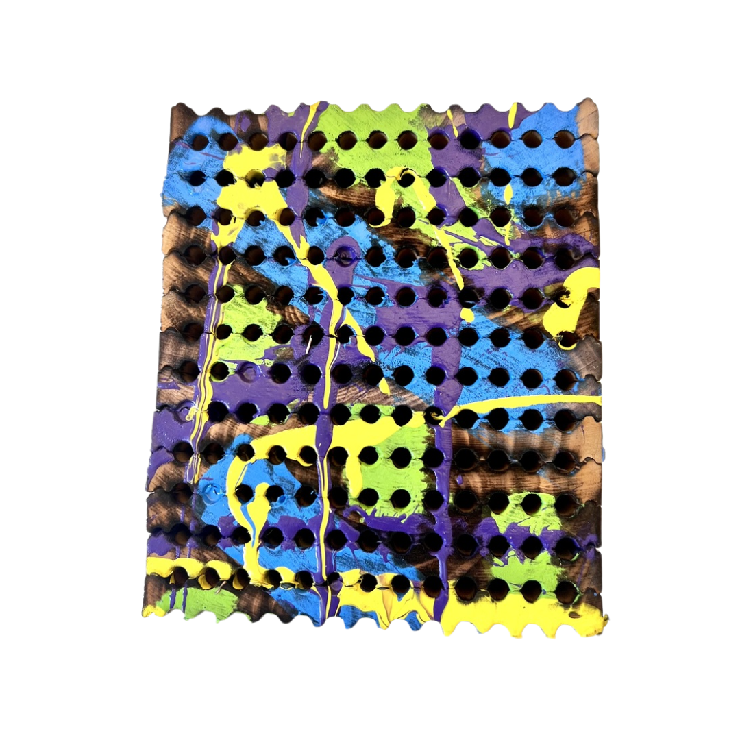Color-Enhanced Wood Trays for Summer Leaf Bees - 6mm
