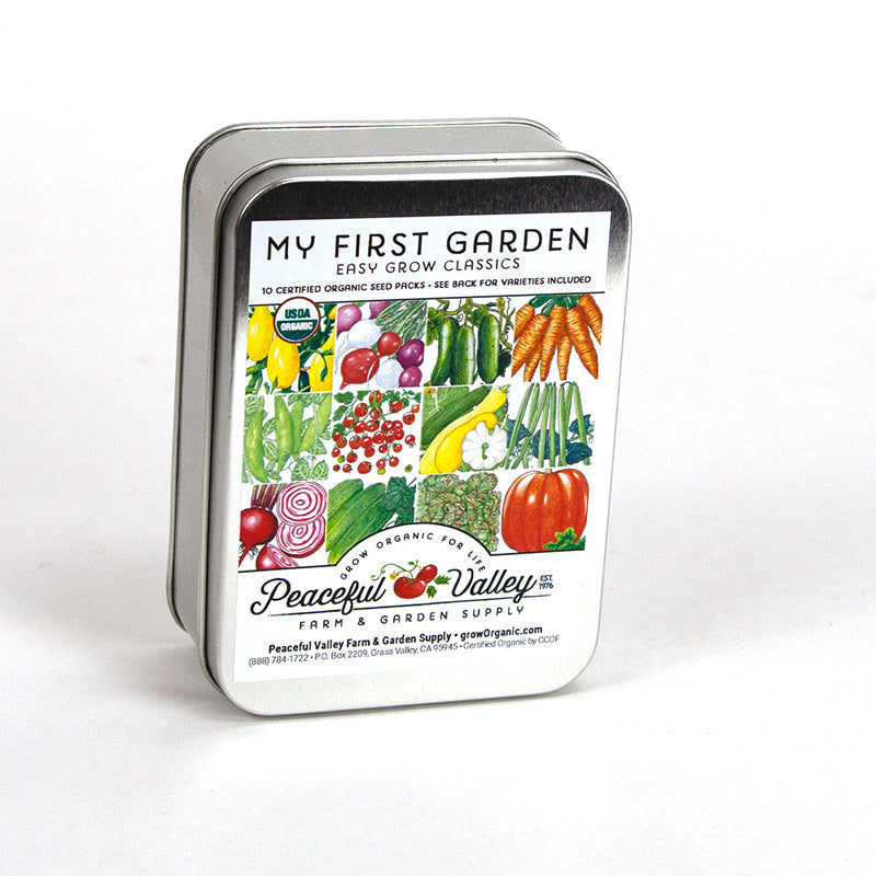 Gift Seed Tin - My First Garden Collection