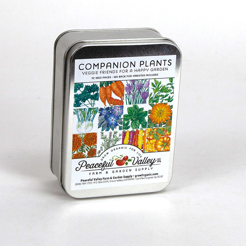 Gift Seed Tin - Companion Plants Collection