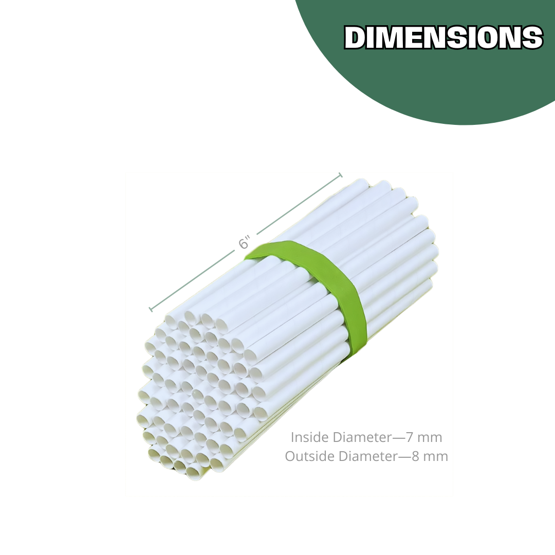 Spring Inserts for Mason Bees - 8mm
