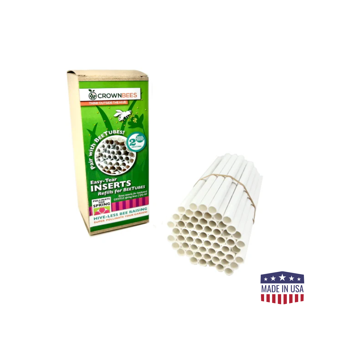 Spring Inserts for Mason Bees - 8mm