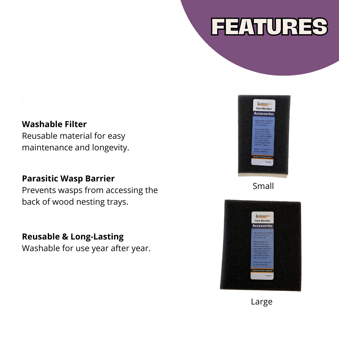 Pest Blocker(TM) for Wood Trays