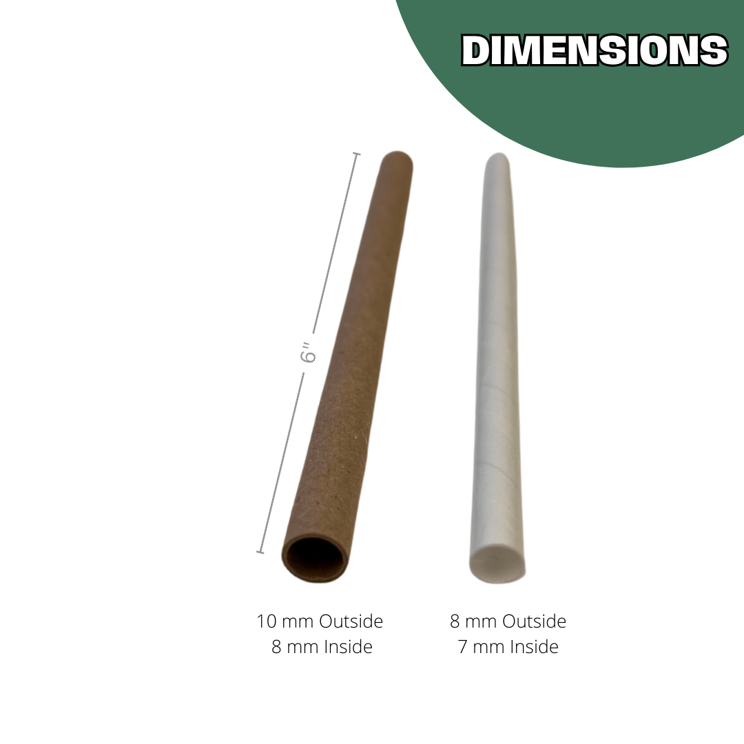 Spring Cardboard BeeTubes and Inserts for Mason Bees - 8mm
