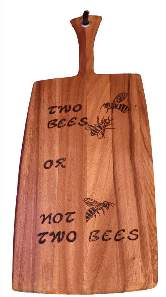 "Two Bees or Not Two Bees" Serving Tray