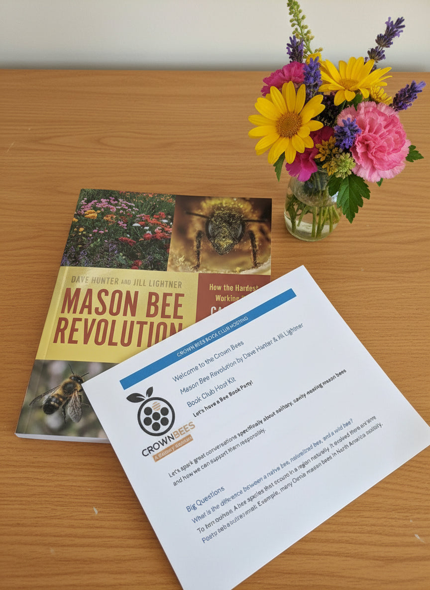 'Mason Bee Revolution' Book Club Downloadable Handout
