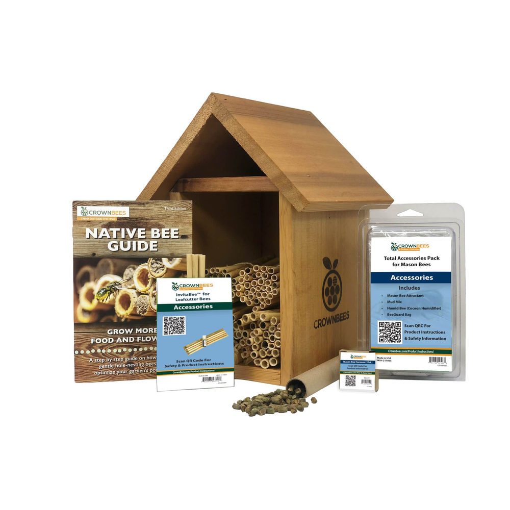 Tower Bee House Dual Season Kit with Reeds