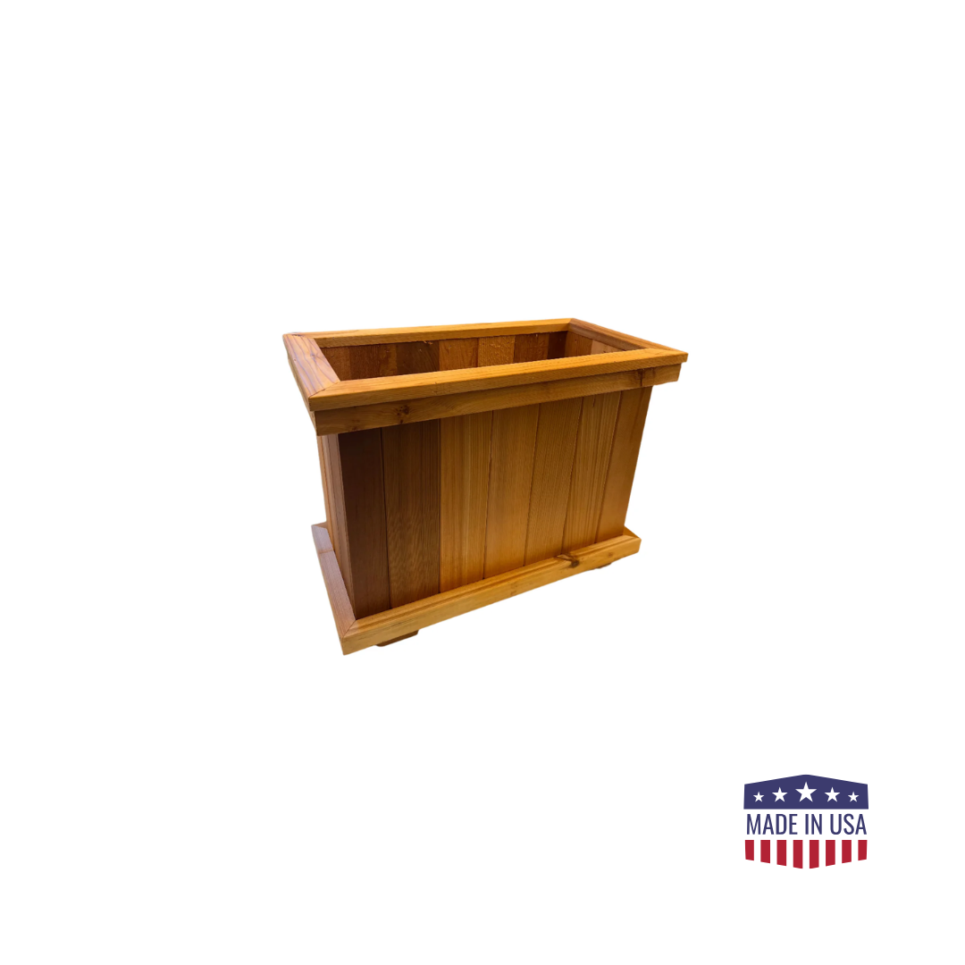 Botanical Bliss Cedar Planter