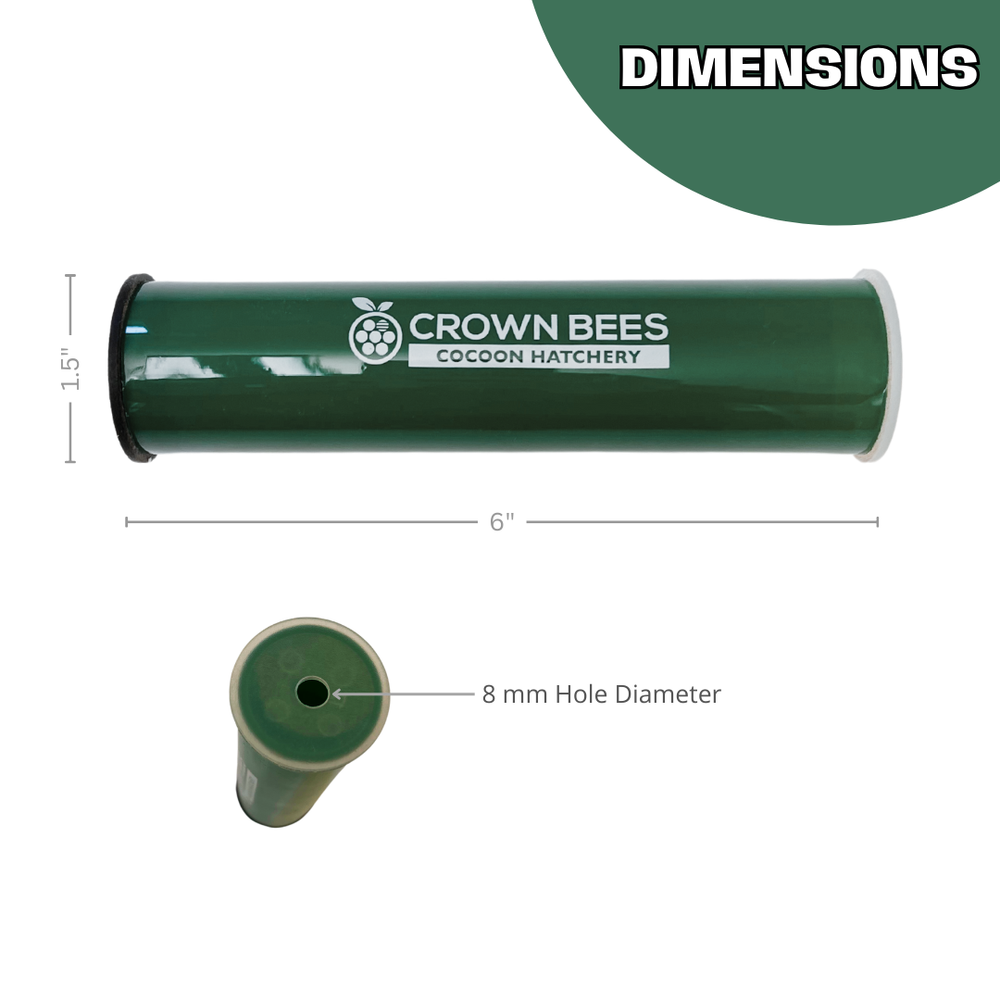 Bee Cocoon Hatchery(TM) - Green Tube