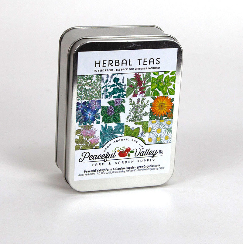 Gift Seed Tin - Herbal Teas Collection