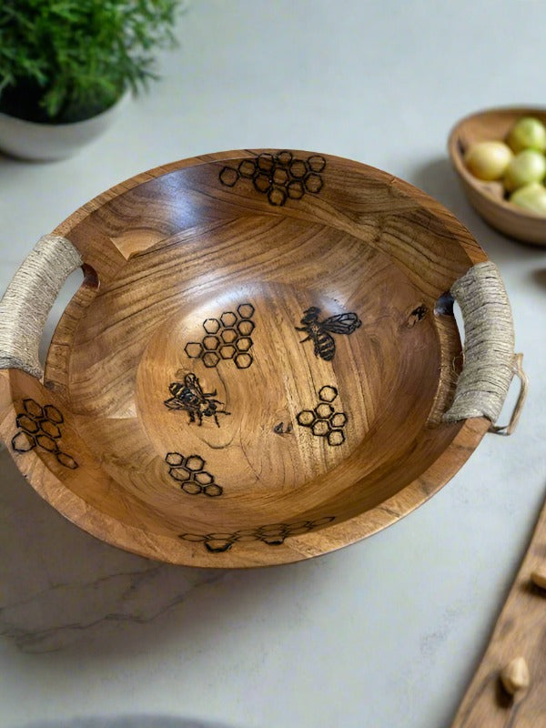 Serving Bowl with Handles