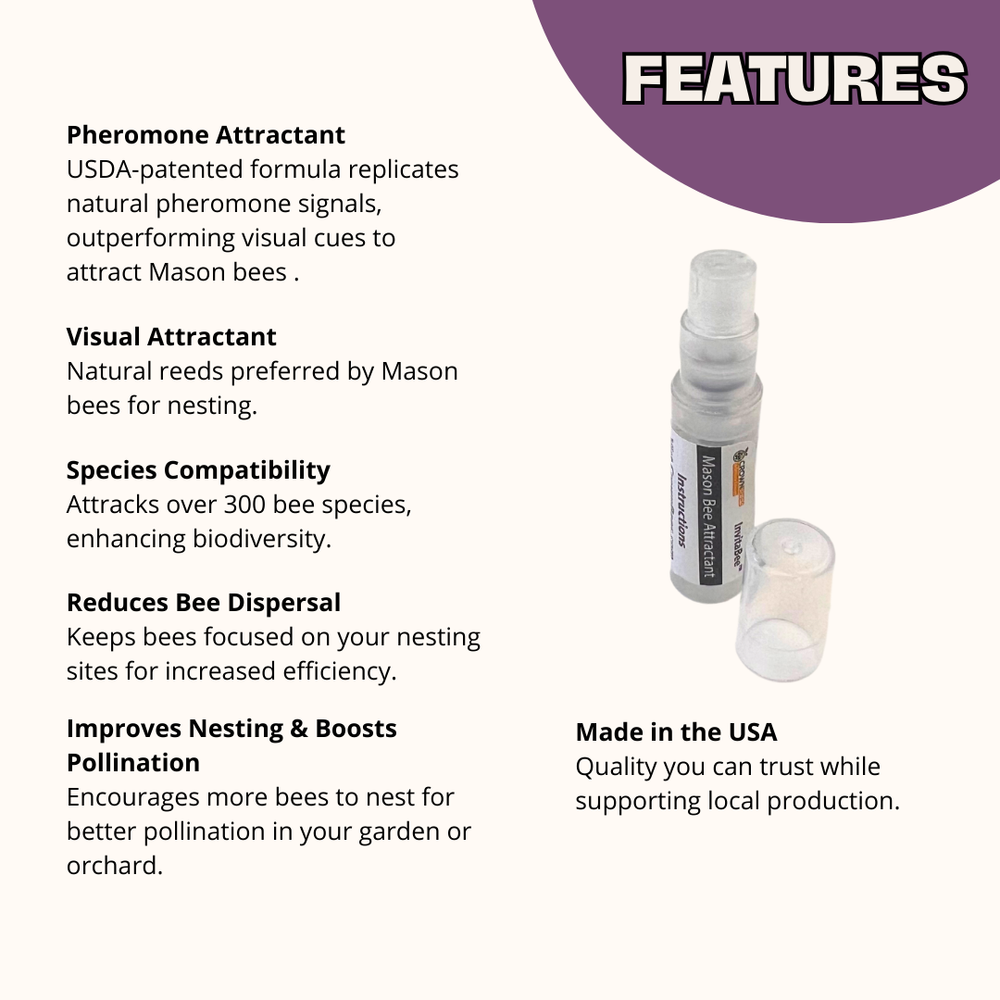
                  
                    InvitaBee Mason Bee Attractant
                  
                