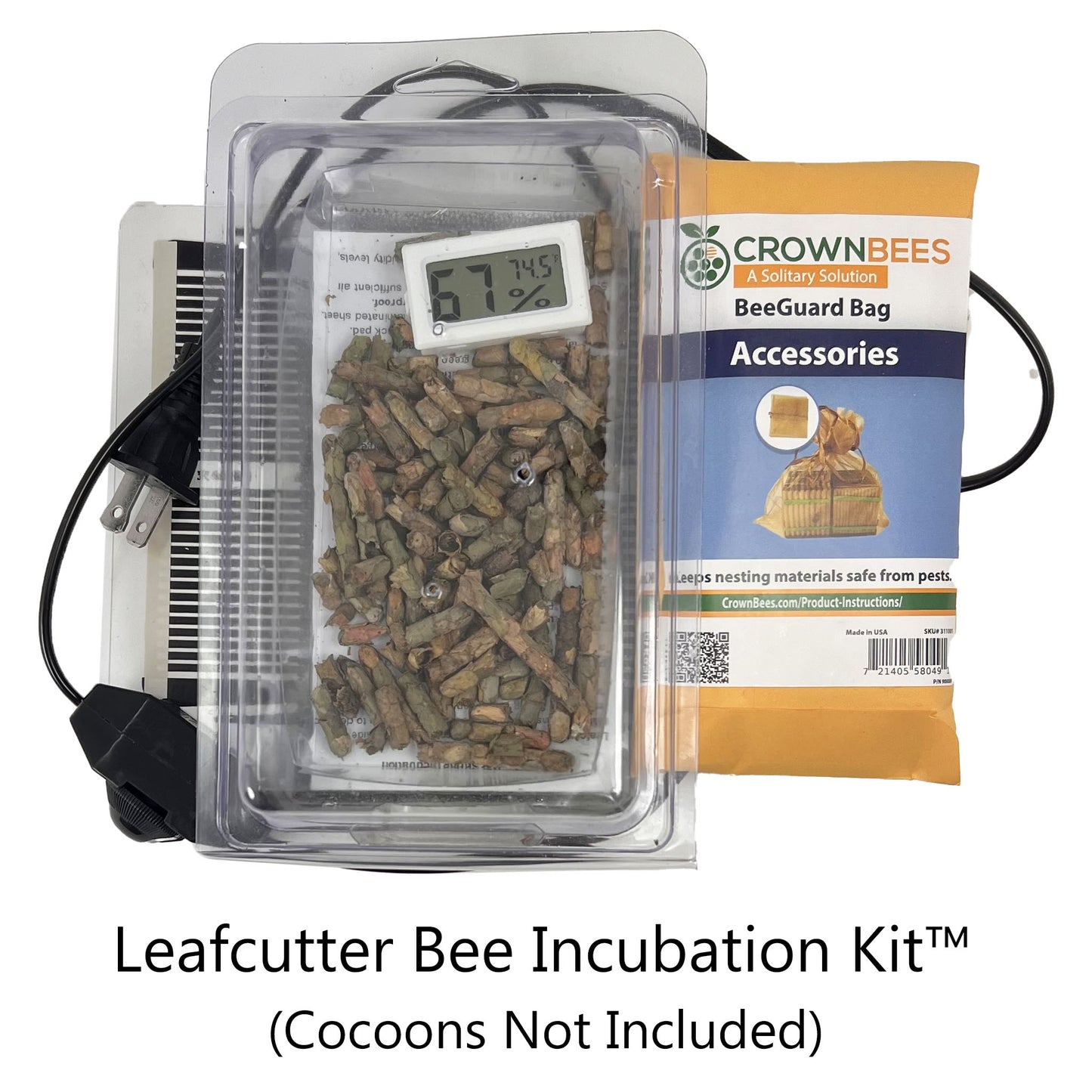 Leafcutter Bee Incubation Kit