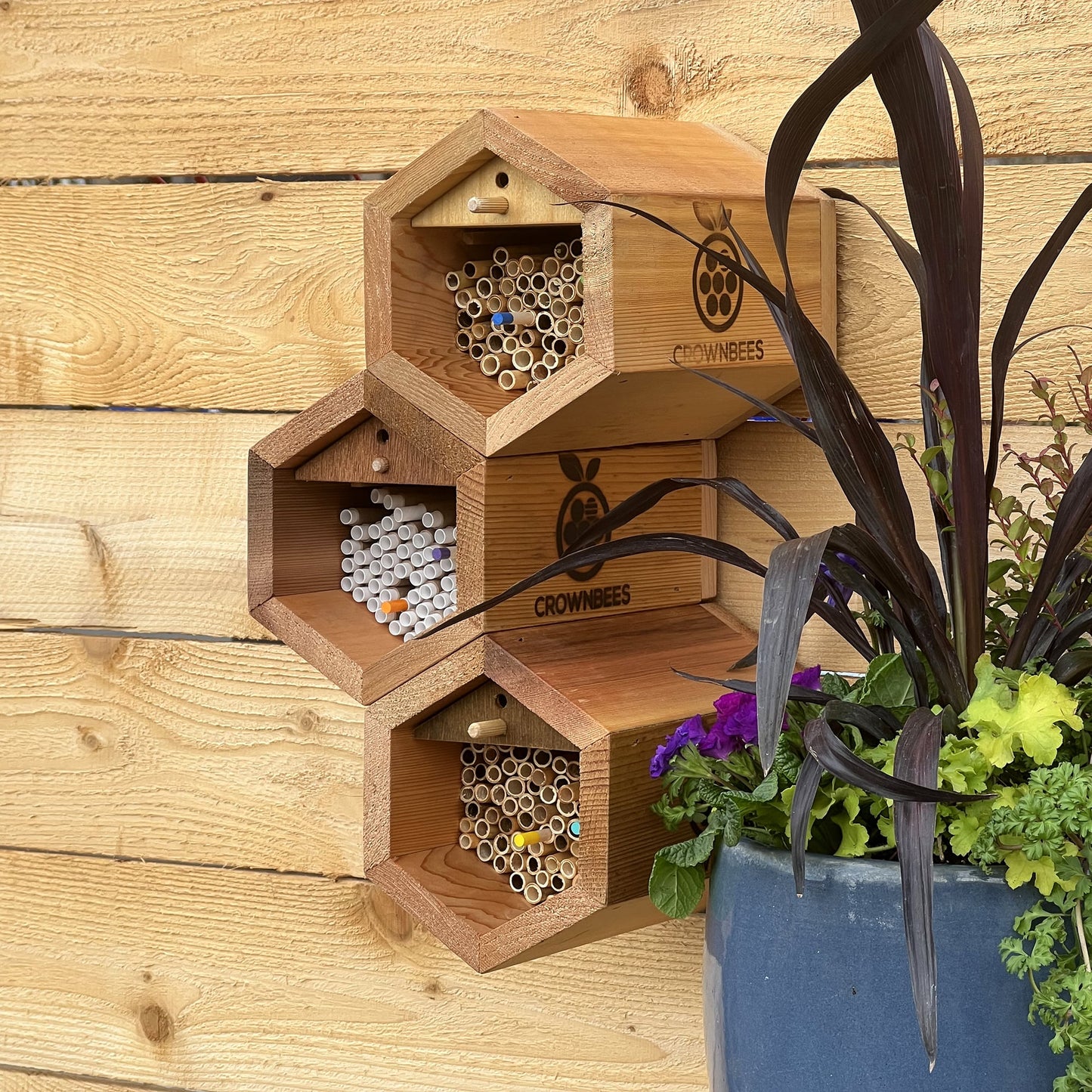 Cabana Bee House Small Hex Cabana bee house small hex