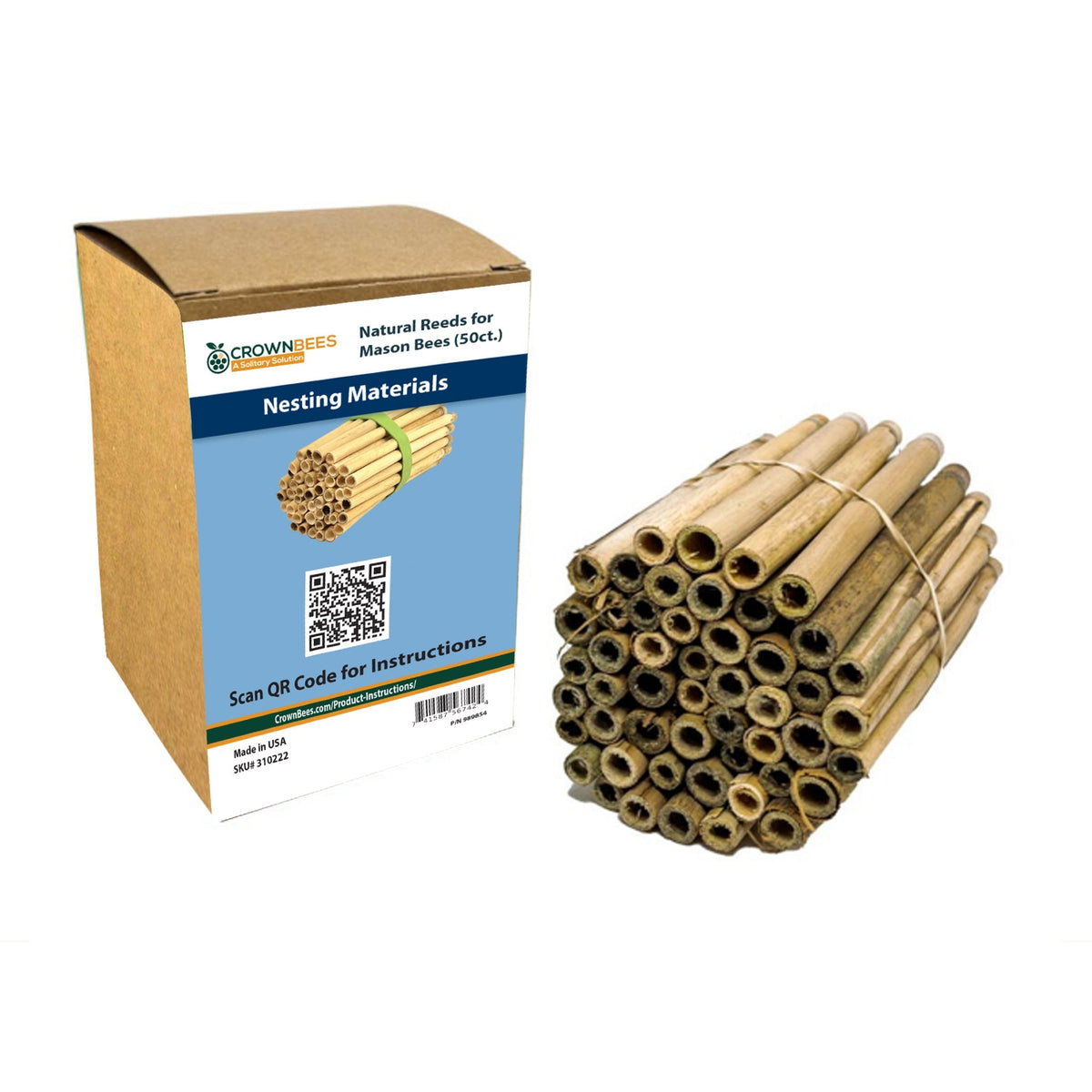 Natural Reeds for Mason Bees Nesting Materials for Bee Houses