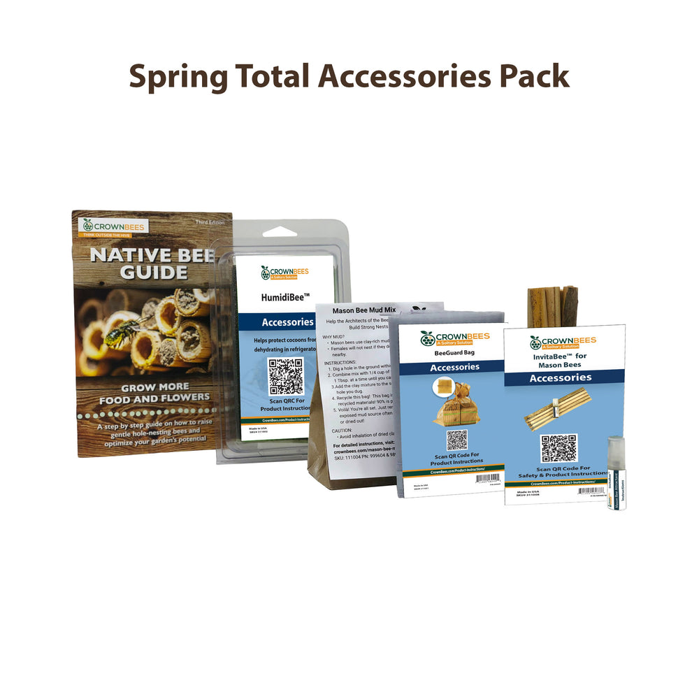 Spring Total Accessories Package for Mason Bees