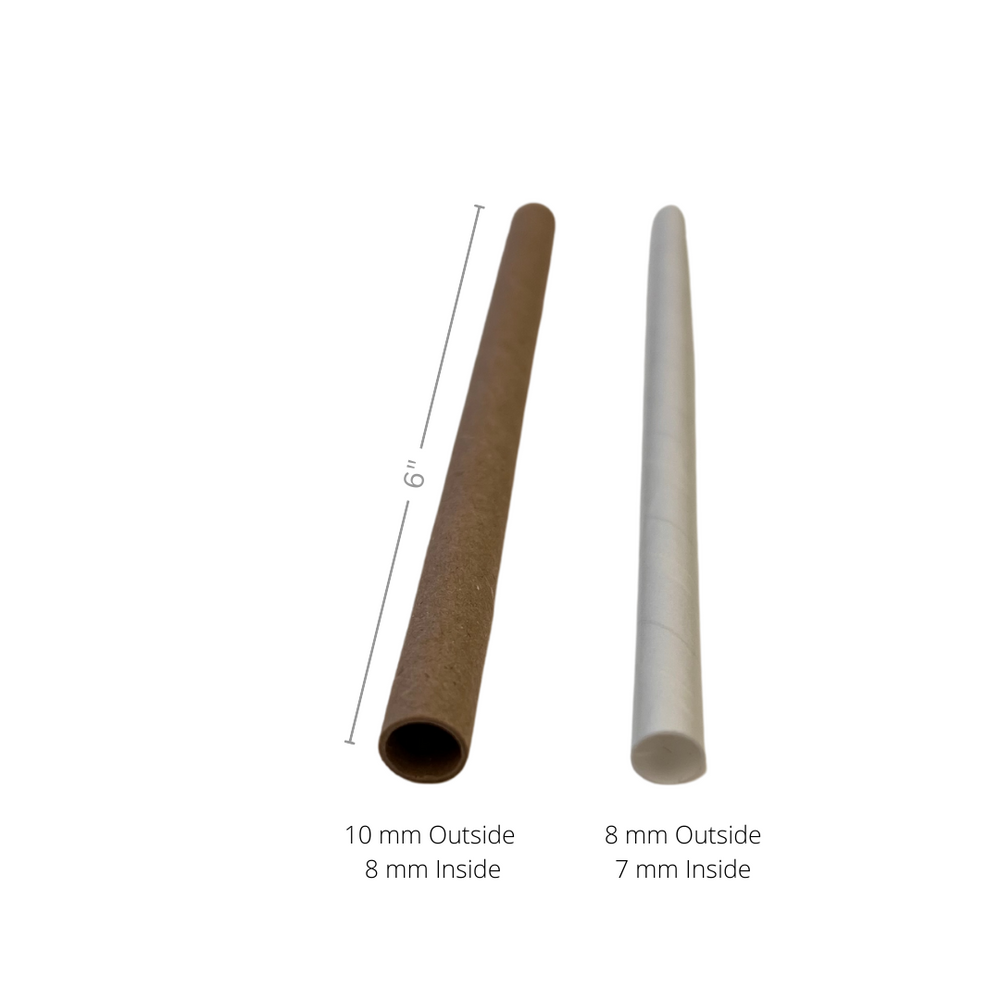 Anvin Lot 100 Tubes Carton 15cm Diamètre 8mm Pour Maison Abeilles Maçonnes