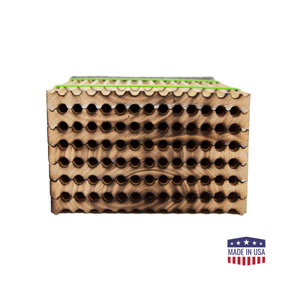 Summer Reusable Wood Trays for Leafcutter Bees