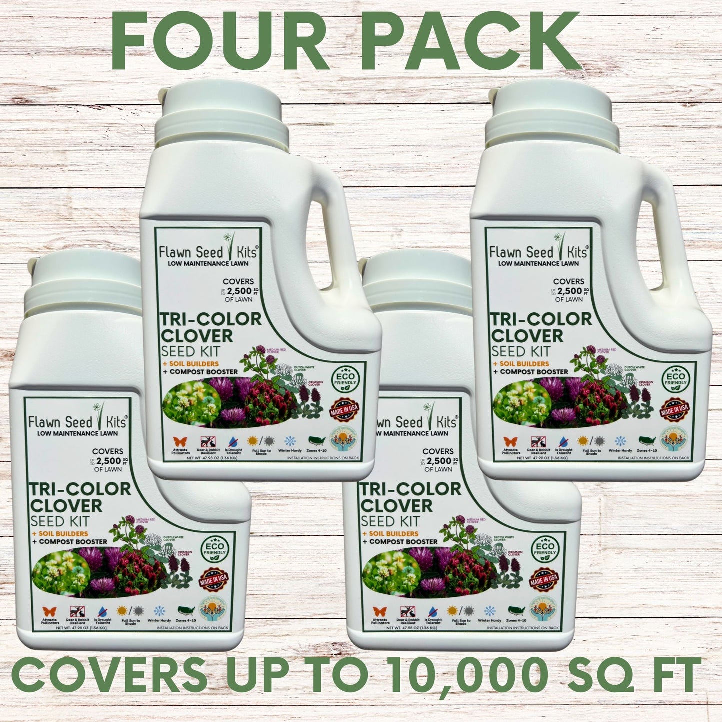 
                  
                    Tri-Color Clover Seed Easy Spread Shaker
                  
                