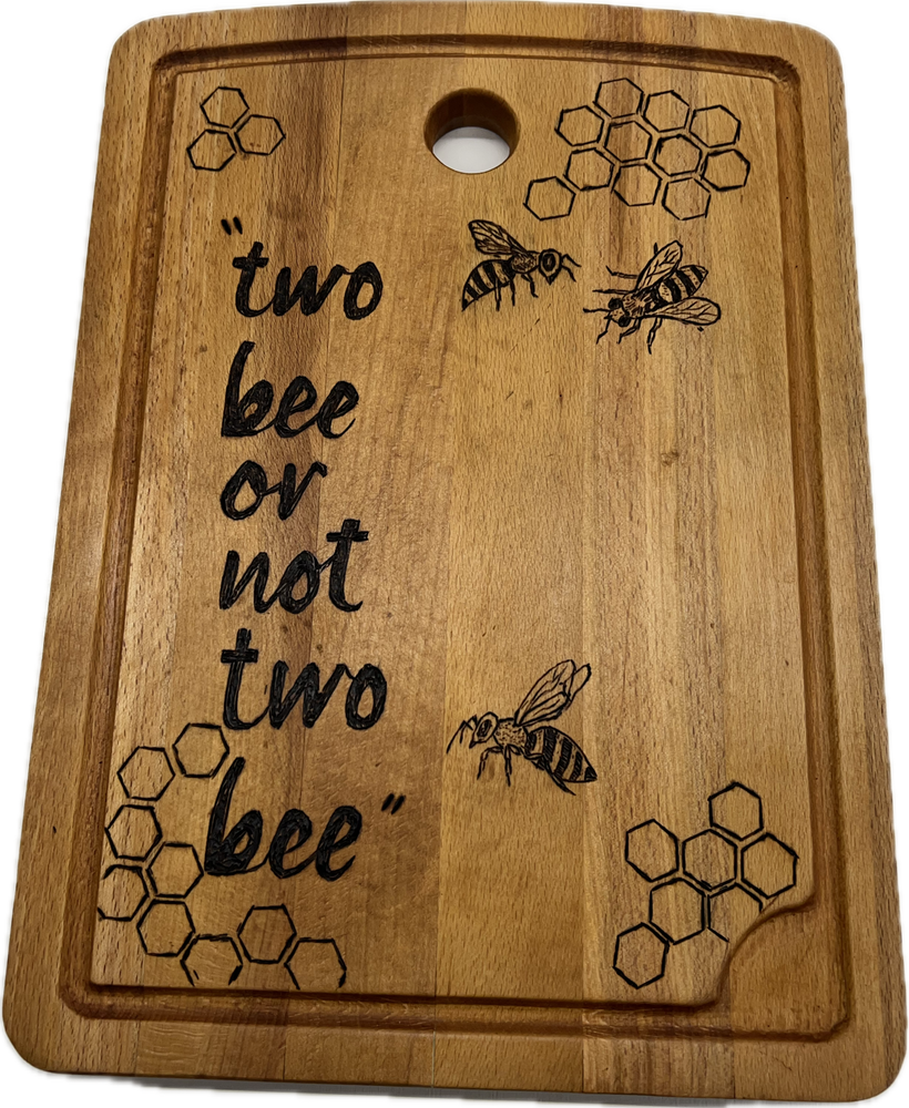 "Two Bee or Not Two Bee" Serving Tray