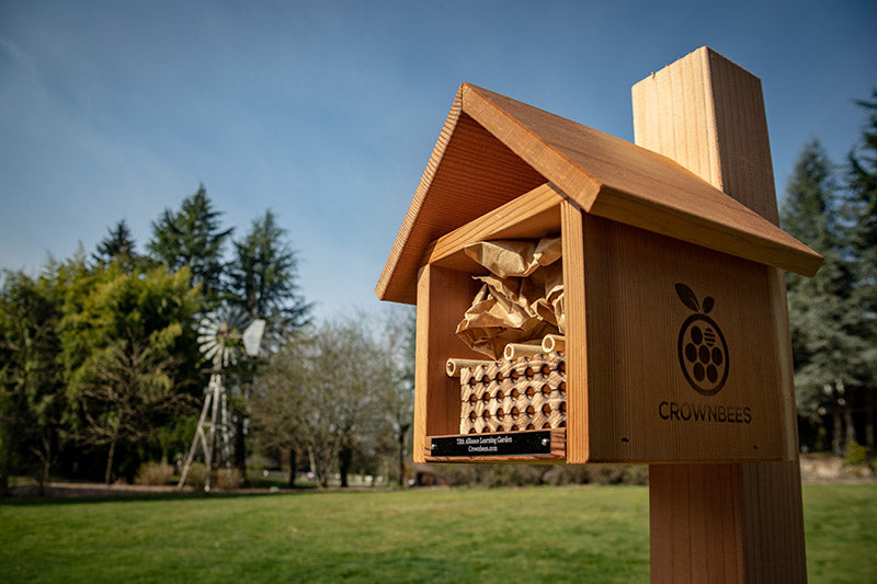 OUR CEDAR BEE HOUSES - LOCALLY MADE, SUSTAINABLY SOURCED
