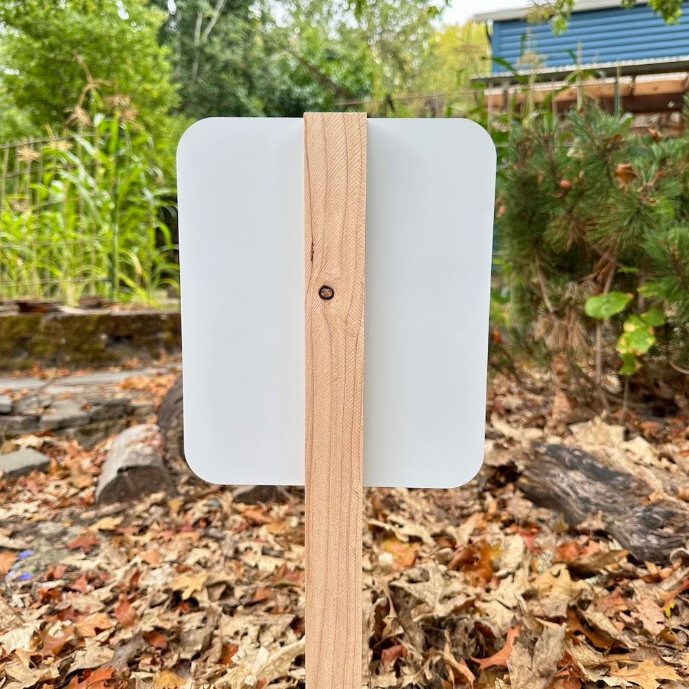 
                  
                    Why Leave The Leaves? Garden Sign
                  
                